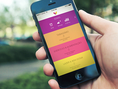 Fitness & Wellness App cards health ios iphone mobile mockup ui uiux user interface user xperience ux wellness