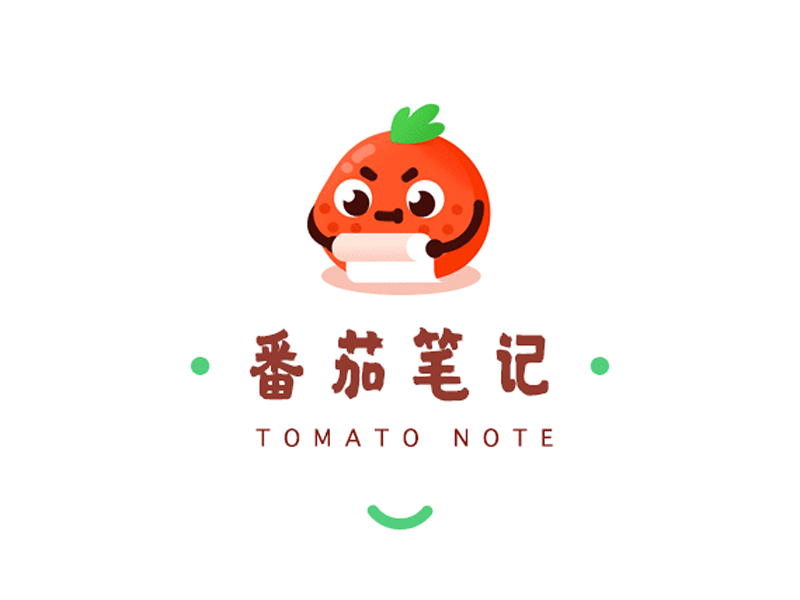 Tomato Note animation gif icon illustration logo motion note red tomato