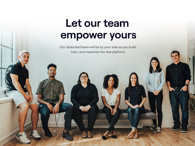 Customer Success Team customer success photography team website