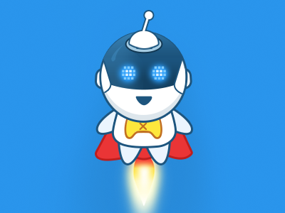 xmod app cartoon cute image lovely mascot robot ui xmodgame