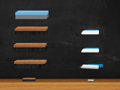 Chalkboard black blue chalk chalkboard eraser game photoshop texture wood