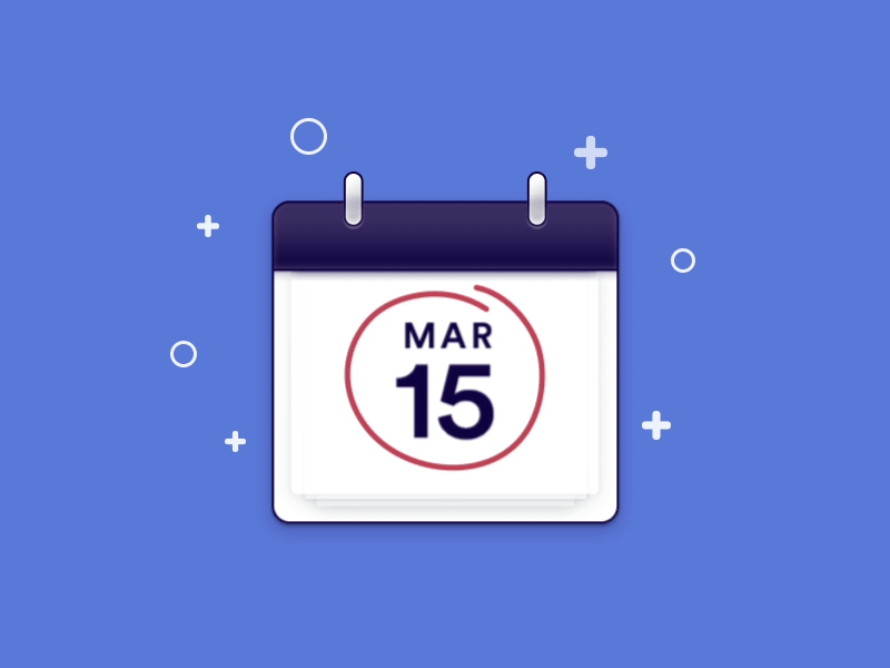 Check your calendar! aep after effects animation cal calendar icon illustration motion photoshop