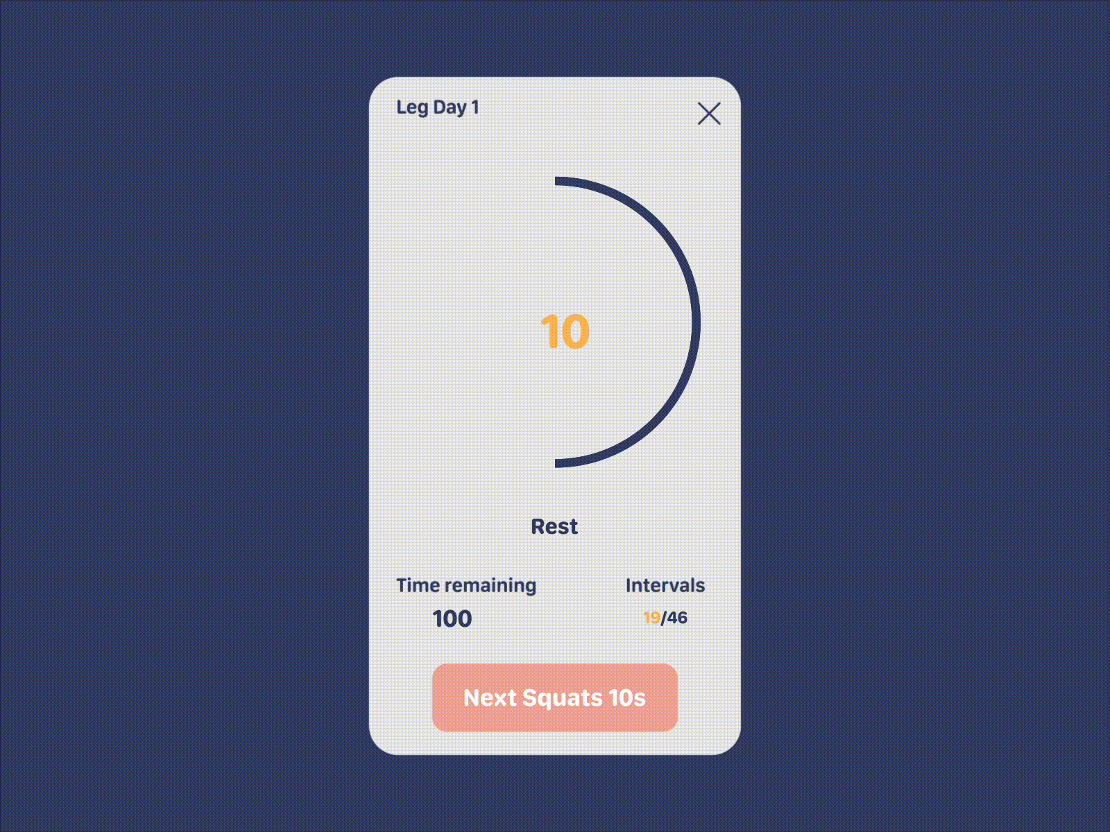 Daily UI - 014 Countdown timer 014 @dailyui app countdowntimer ui