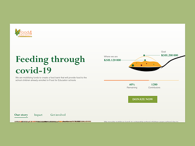 Daily UI - 032 Crowdfunding campaing 032 @dailyui crowdfunding crowdfunding campaign ui web design website