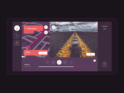 Daily UI 034 - Car Interface