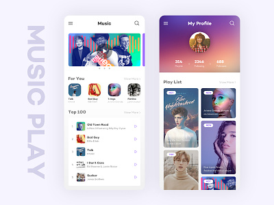 Music Player design music app music player ui design ux