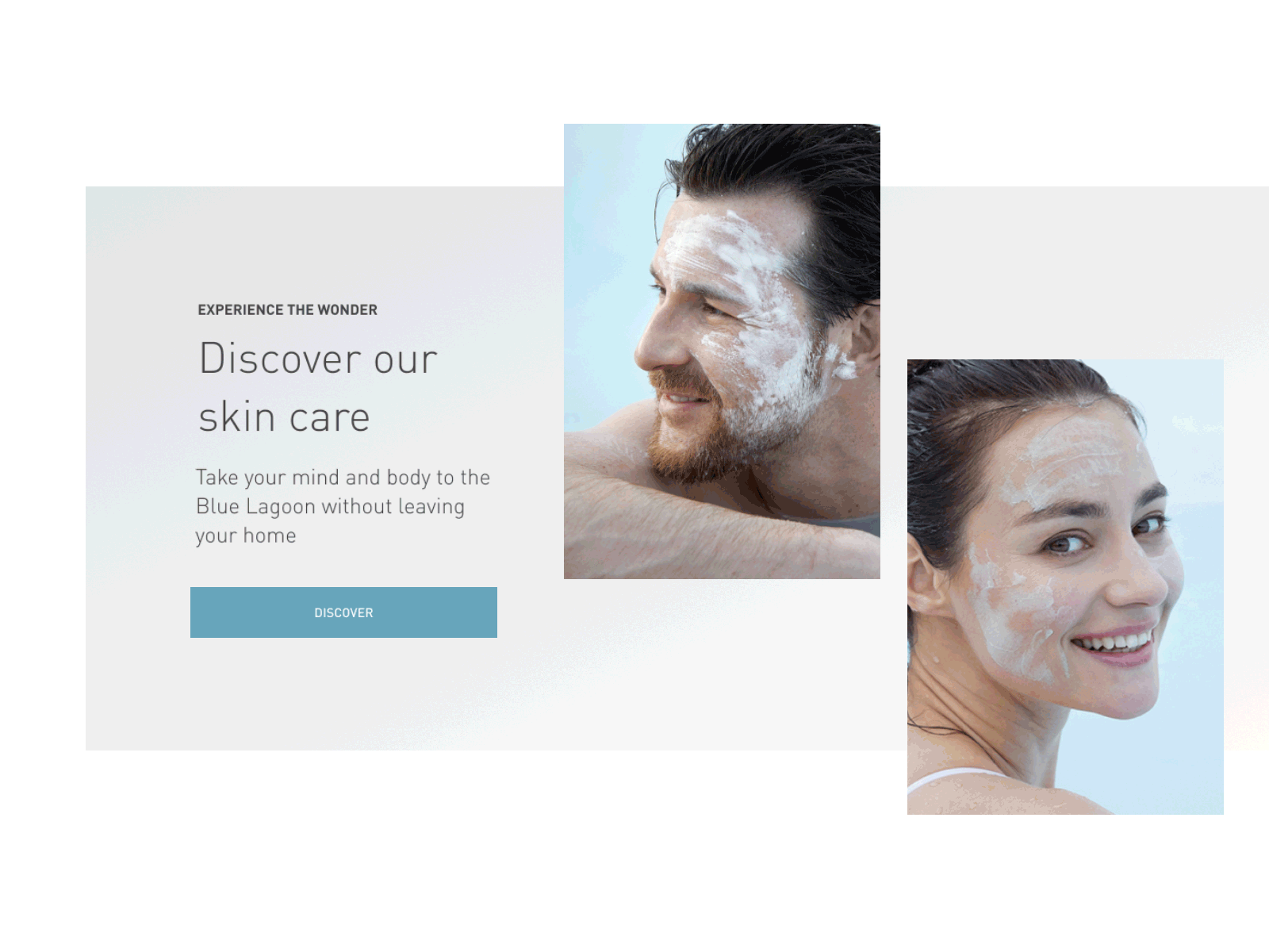 Skincare promotion layer animation design ui web web design webdesign