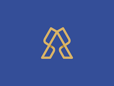 A + Arrows Monoline arrows clean design creative letters a logo a day logo design concept monoline sophisticated unique