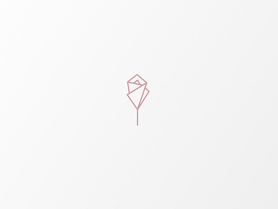 Daily Logo #12 | Origami Rose branding design icon illustration illustrator logo vector