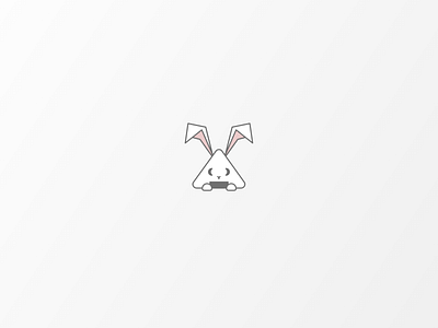 Daily Logo #16 | Japanese Onigiri Bunny branding bunny design icon illustration illustrator logo onigiri vector