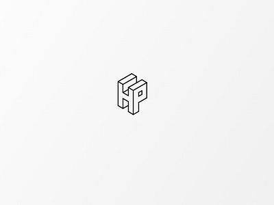 Daily Logo #7 | HP branding design icon logo vector