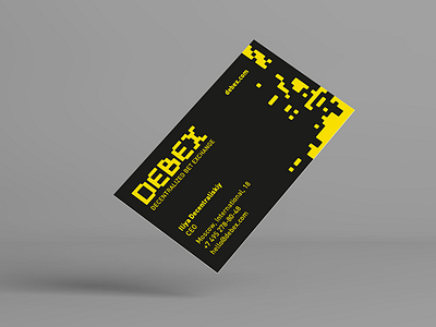 Debex. Identity bet blockchain crypto digital ecosystem identity logo logo design type