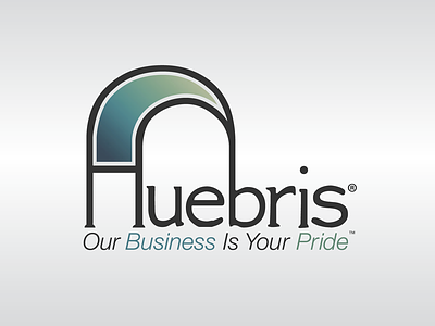 Huebris Logo brand identity logo