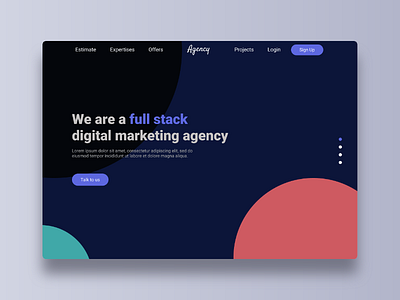 Agency - Homepage design designer figma minimal mockupdesign responsive ui uidesign ux uxdesign website wireframes