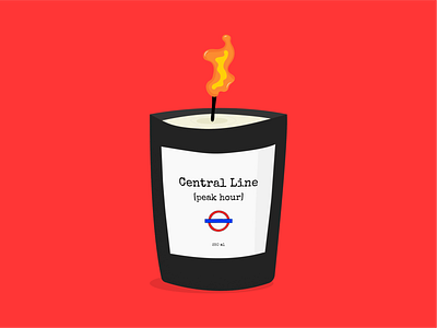 Central Line Candle