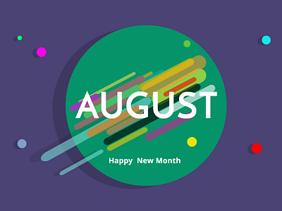 New Month design happy new month ui