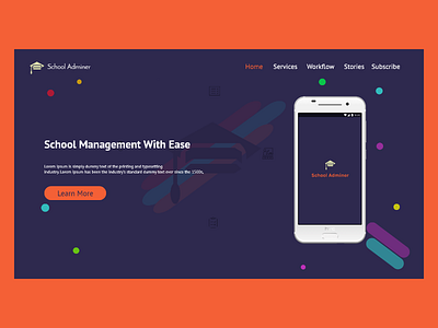 Landing Page landing page ui web design