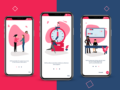 Metoo adobe xd design illustration ui