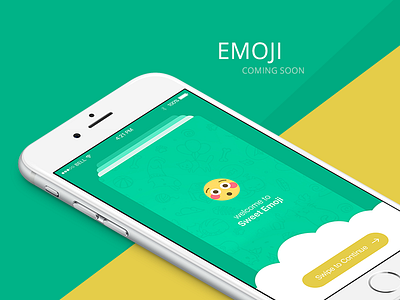 Emoji for iOS concept emoji emotion flat design material payment ui app ui mobile uiux viet nam vietnam