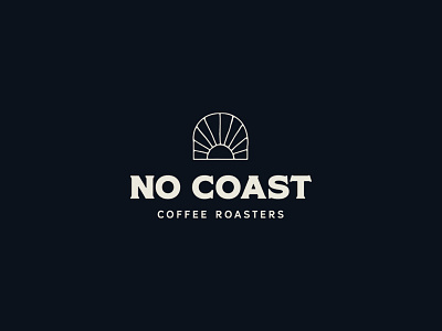 No Coast Coffee Roasters — Logo coffee heritage logo logotype vintage