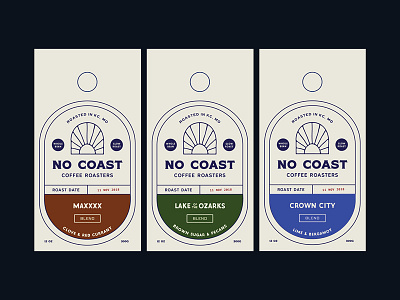 No Coast Coffee Roasters — Packaging 1 coffee packaging roasting vintage