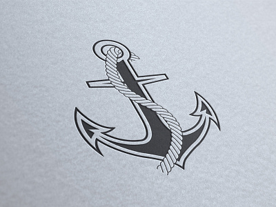 Anchor anchor branding icon illustrator logo photoshop rope