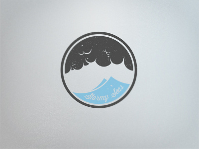 Stormy Seas branding illustrator logo photoshop