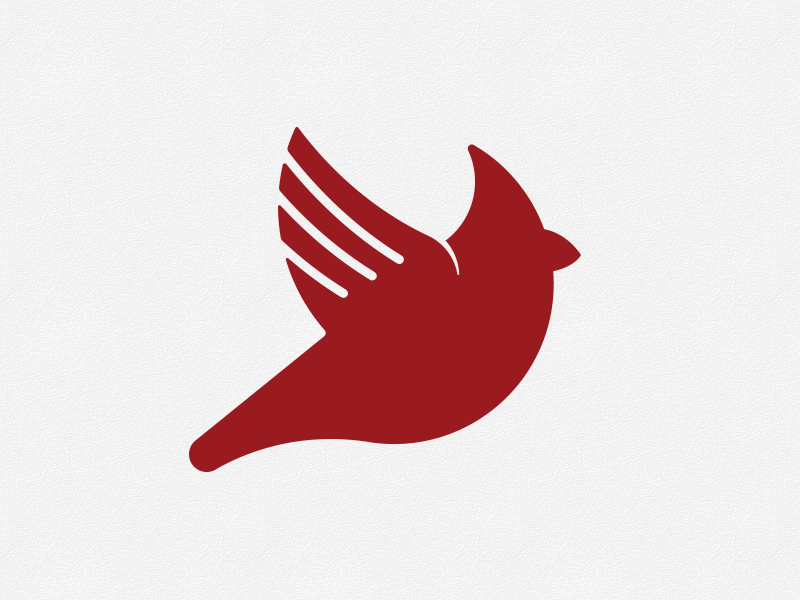 Unused concept cardinal circle guides logo mark