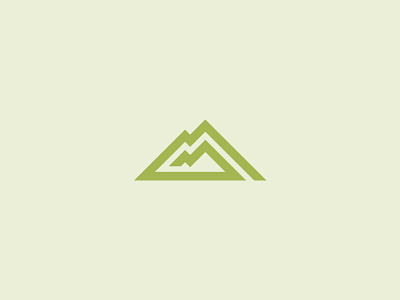MTM Mark icon illustrator logo monogram mountain vector