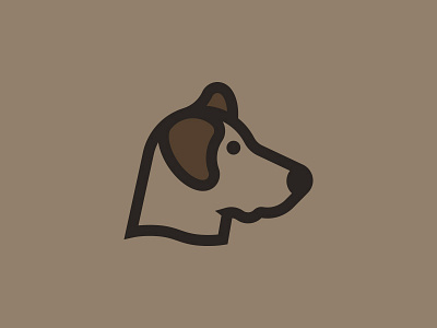 Zoey dog icon illustration illustrator logo puppy thick lines vector