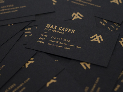 Max Caven Business Cards