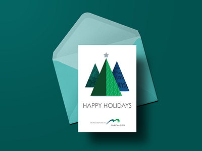 Happy Holidays, From Everyone at MabPlex (2019) adc biology cell christmas christmas card christmas tree concept art concept design dna greeting card happy holidays holiday holiday card illustration art illustrator pharma vector vector illustration