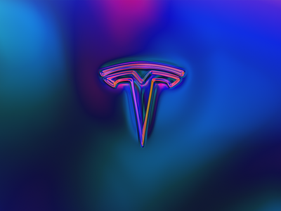 Chromium Tesla. abstract tesla