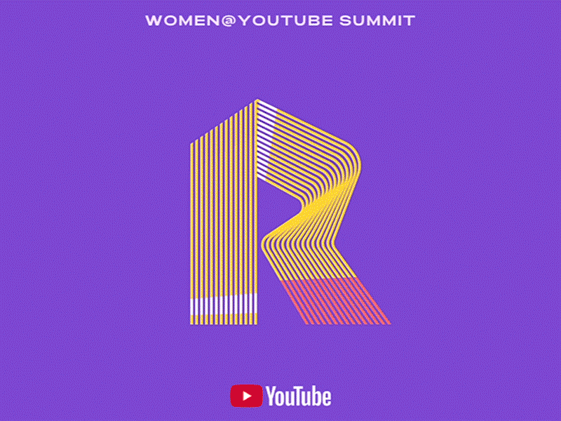 Women@Youtube Summit brand design font logo logo design motion resilience sticker women youtube