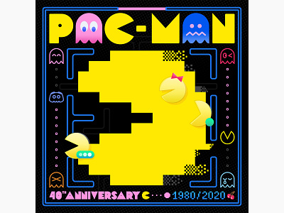 PAC-MAN 40th Anniversary anniversay discord pac man