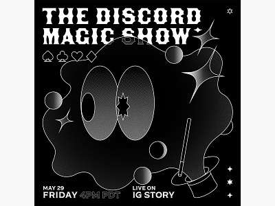 The Discord Magic Show discord eye hat magic magic show