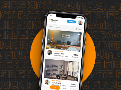 sidekick roomate finder