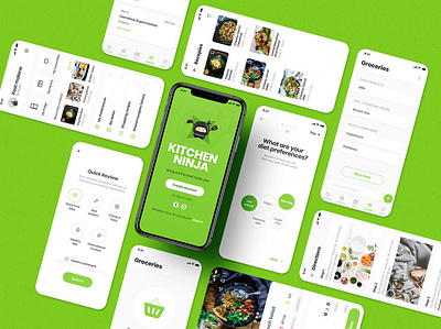 Kitchen ninja design ui ux