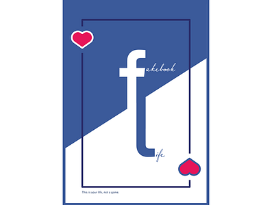 Social Campaign Visual banner danger facebook iceberg network poster social