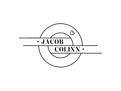 Jacob Colinn logo bracelet brand branding icon linear logo logotype mark simple