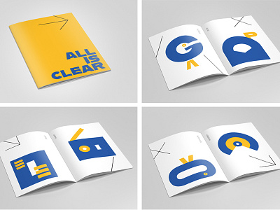 Brochure / zine about communication brochure brochure layout graphic design icons indesign lithuania minimal modern publication vector zine