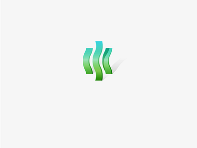 III design flow home house inspire logo logotype movement residential vector