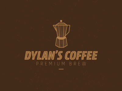 Dylan's Coffee logo branding graphic design graphicdesign identity design logo logodesign