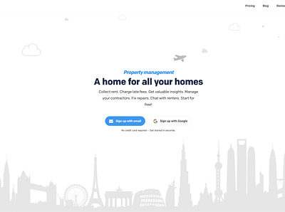 Loftit - Home Page design designer developer front end graphics home page homepage landing design landing page landingpage logo property property developer property management property marketing