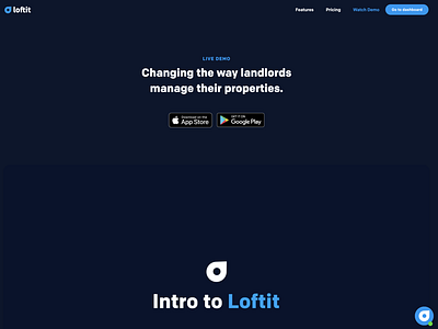 Loftit Demo page - Property mangement