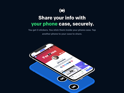 Caards - Share your info, wirelessly