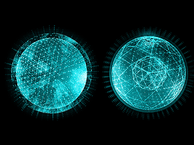 Tron Spheres geometry graph processing sphere tron