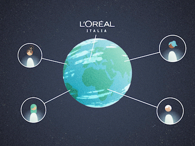 Google DoubleClick - L'Oreal agency animation branded content gif google london video