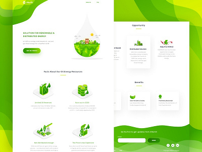 AfterOil - Landing Page