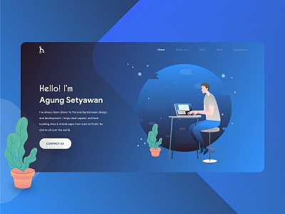 Landing Page - Programmer Portfolio